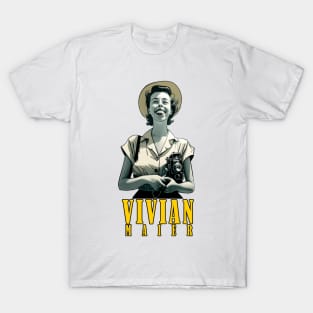 Capturing Life's Hidden Moments: The Street Photography of Vivian Maier T-Shirt